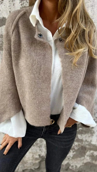 BENTE™ | Mantel Mit Rundhalsausschnitt
