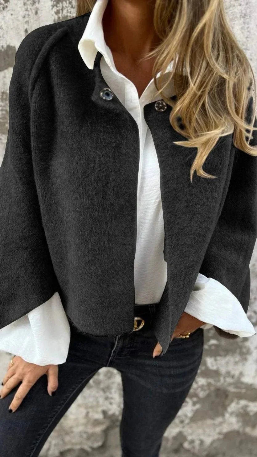 BENTE™ | Mantel Mit Rundhalsausschnitt