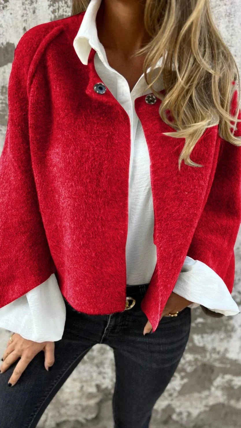 BENTE™ | Mantel Mit Rundhalsausschnitt