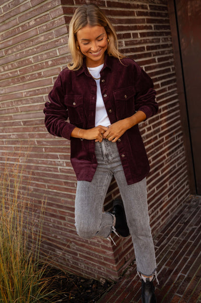 SOFIA™ | DIE BORDEAUX-CORDJACKE