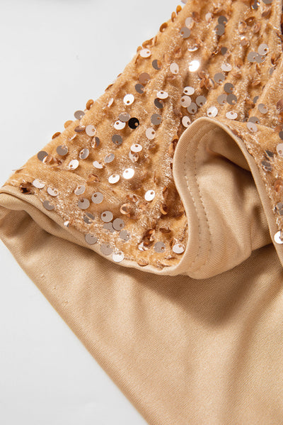HELENA™ | Die goldene Pailletten-Jacke