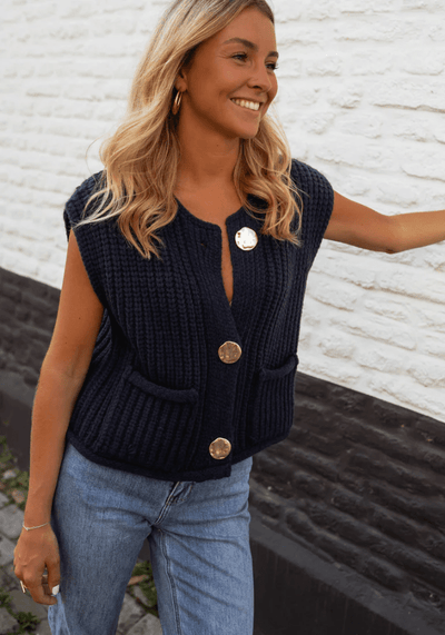 FENJA™ | DIE CHICE LAYERING-STRICKWESTE