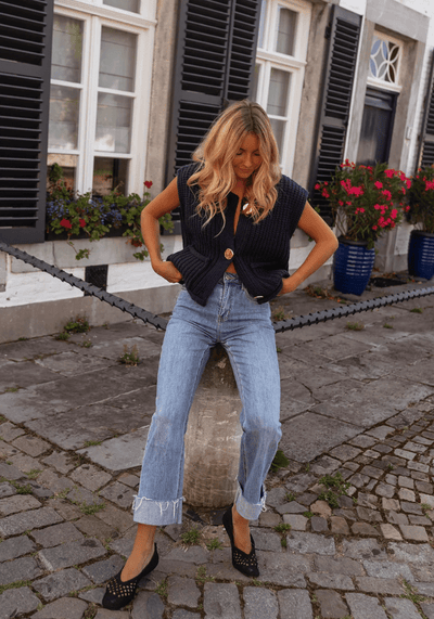 FENJA™ | DIE CHICE LAYERING-STRICKWESTE