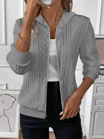 Hannelore™ | Die Elegant Casual Zip-Jacke