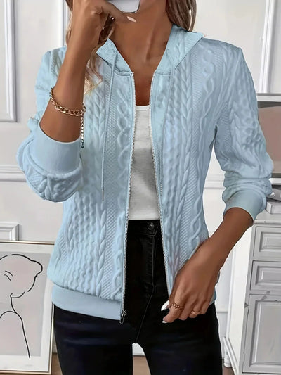 Hannelore™ | Die Elegant Casual Zip-Jacke
