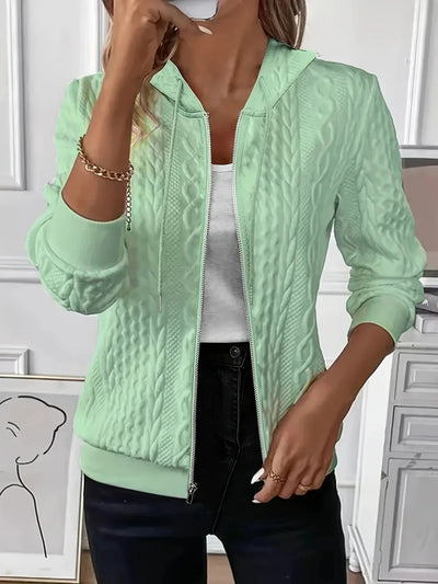 Hannelore™ | Die Elegant Casual Zip-Jacke