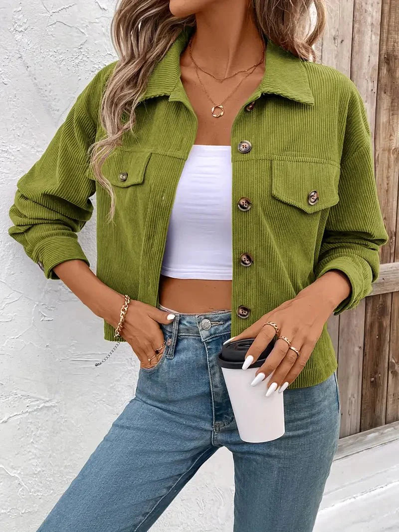 Ingrid™ | Die Casual Cordjacke