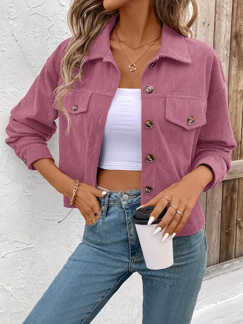 Ingrid™ | Die Casual Cordjacke