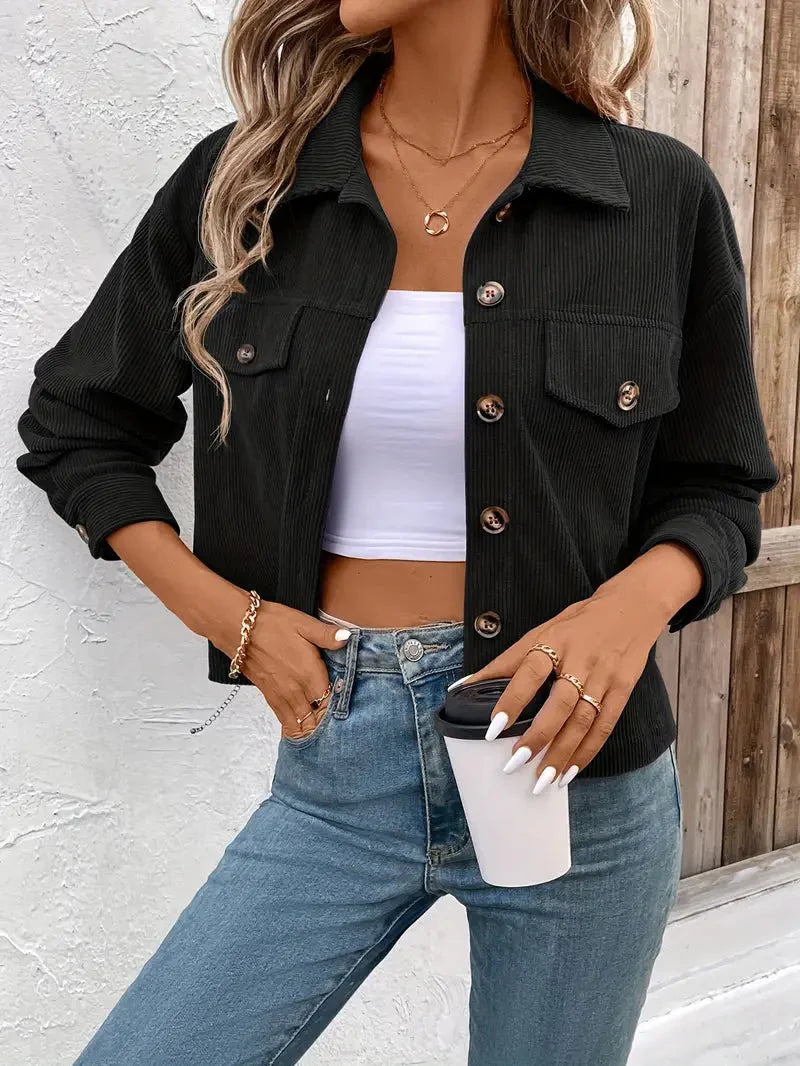 Ingrid™ | Die Casual Cordjacke