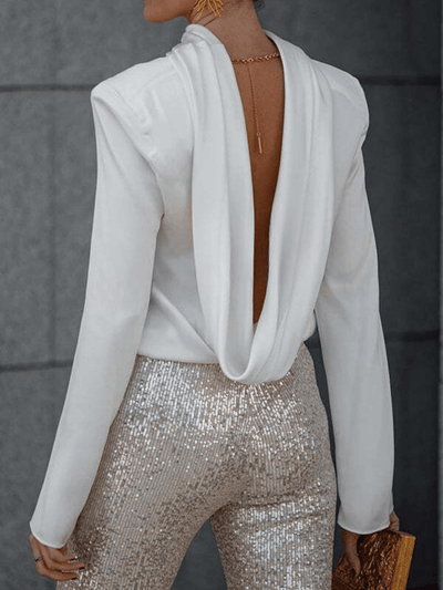 ISSABELLA | GLOCKENBODENHOSE MIT PAILLETTEN
