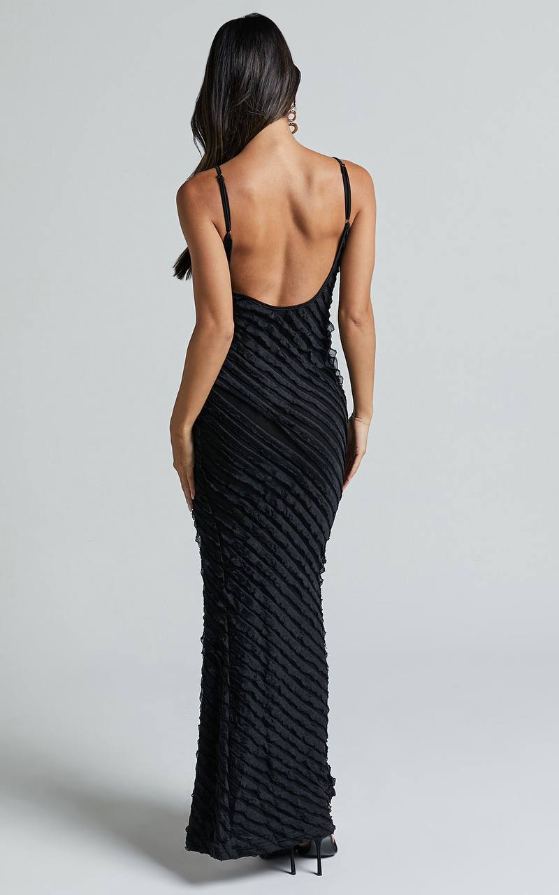 Jasmina | Schickes schwarzes Kleid
