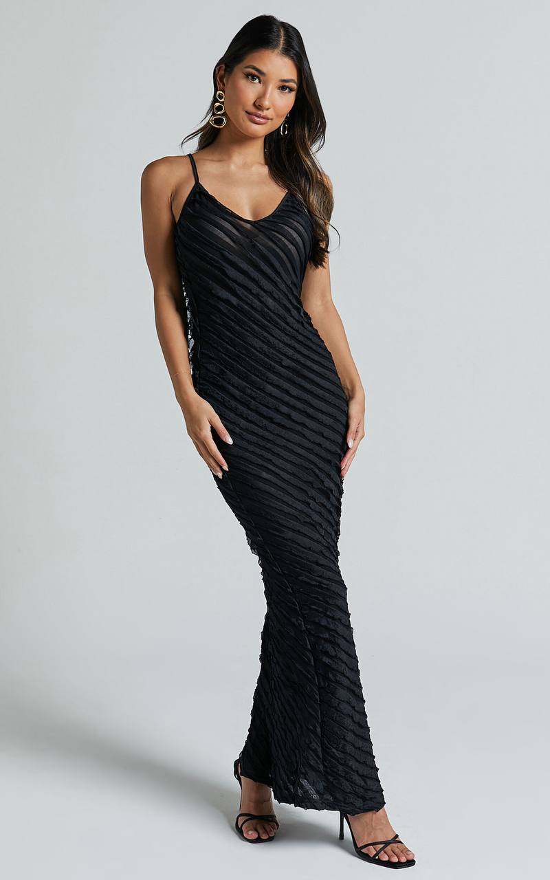 Jasmina | Schickes schwarzes Kleid