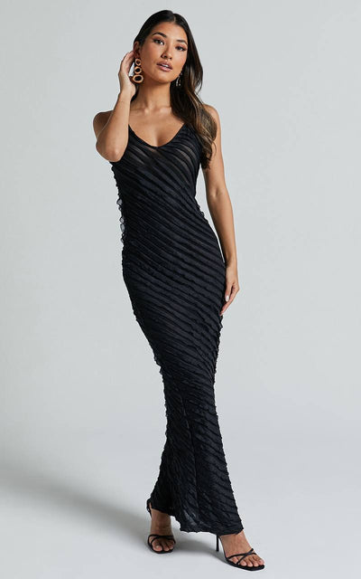 Jasmina | Schickes schwarzes Kleid
