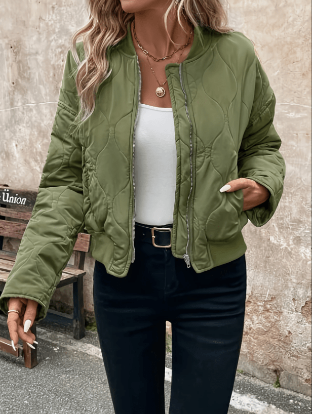 Kaia™ | Die Stepp-Bomberjacke