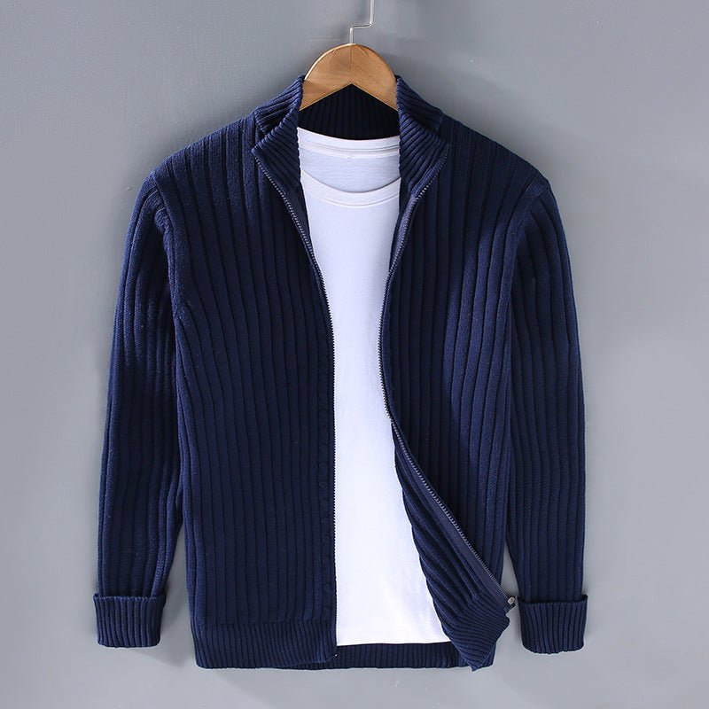 LUCA™ | Herrenpullover mit Zopfmuster