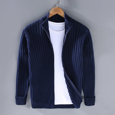 LUCA™ | Herrenpullover mit Zopfmuster