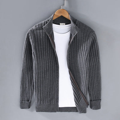 LUCA™ | Herrenpullover mit Zopfmuster
