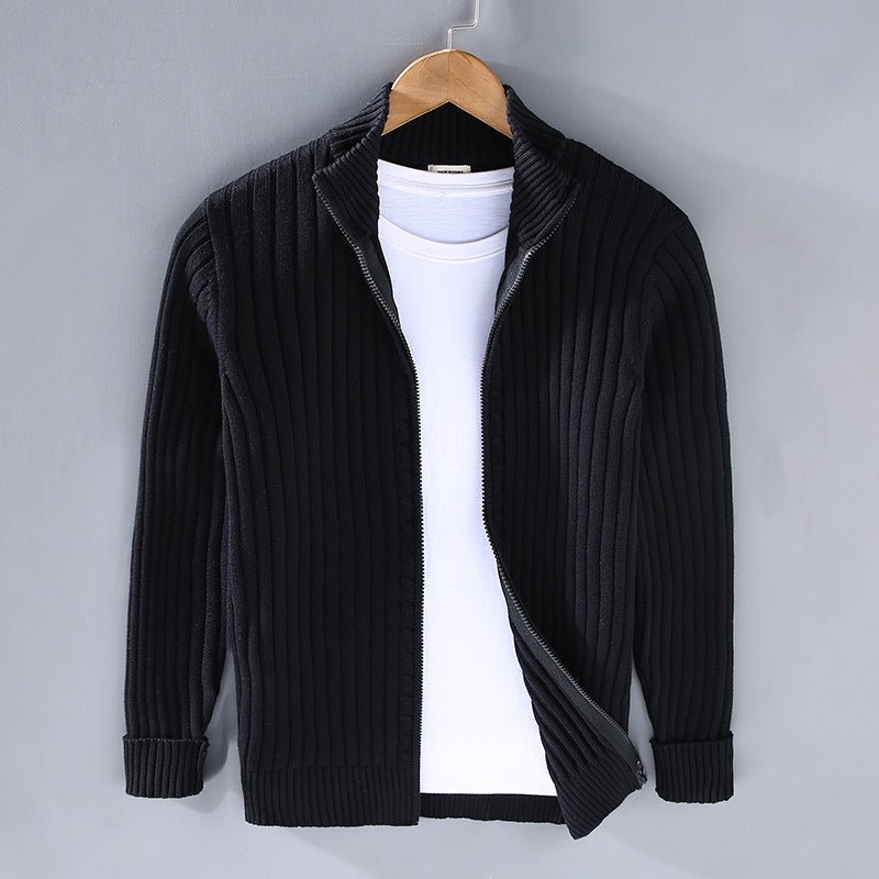 LUCA™ | Herrenpullover mit Zopfmuster