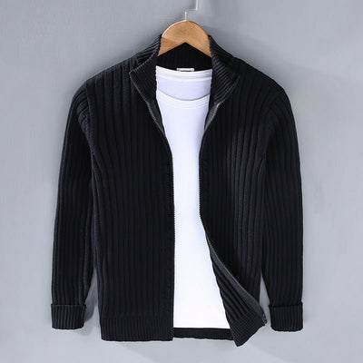 LUCA™ | Herrenpullover mit Zopfmuster