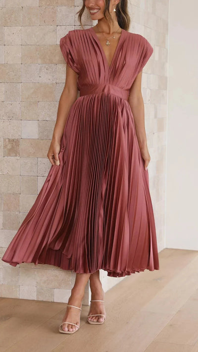 Marianne | Elegantes Faltenkleid