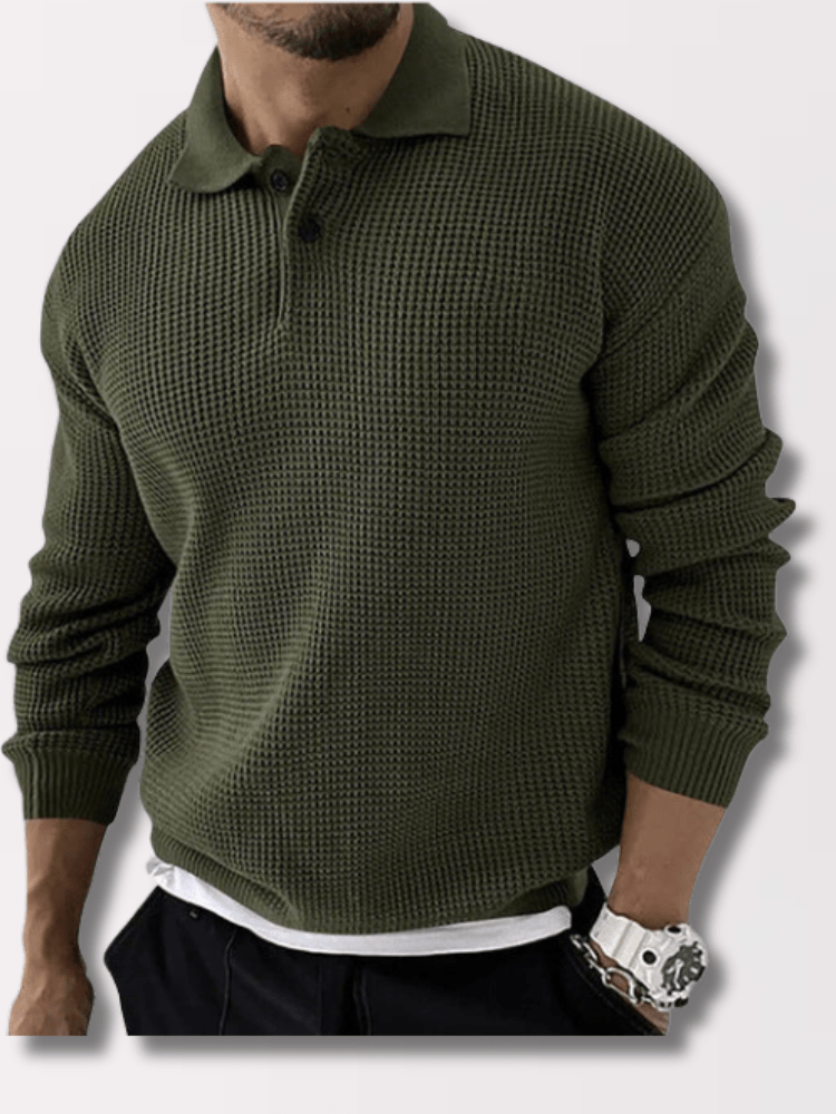 NERO | LUXURIÖSER STRICKPULLOVER FÜR HERREN – STIL & KOMFORT IN PERFEKTER BALANCE
