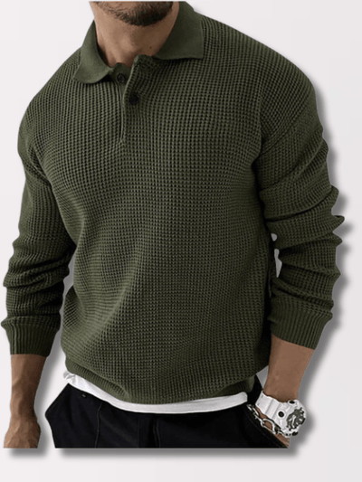 NERO | LUXURIÖSER STRICKPULLOVER FÜR HERREN – STIL & KOMFORT IN PERFEKTER BALANCE