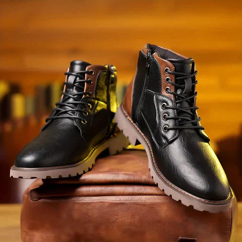 Marco | Strapazierfähigem Schnürstiefel