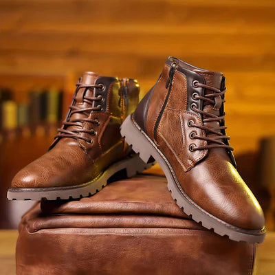 Marco | Strapazierfähigem Schnürstiefel