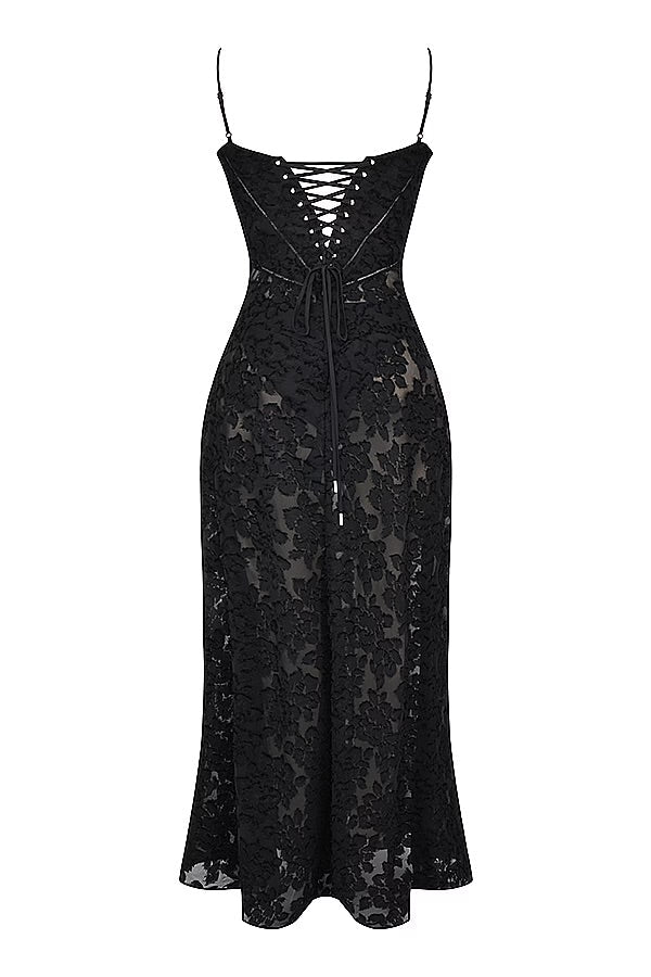 Saskia | Premium Como Kleid