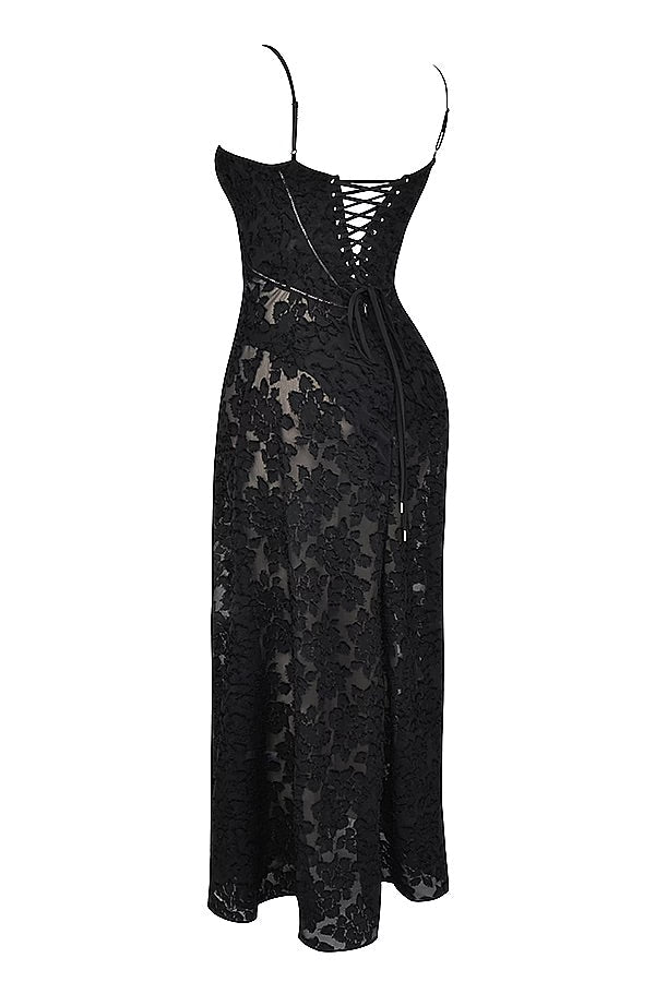 Saskia | Premium Como Kleid