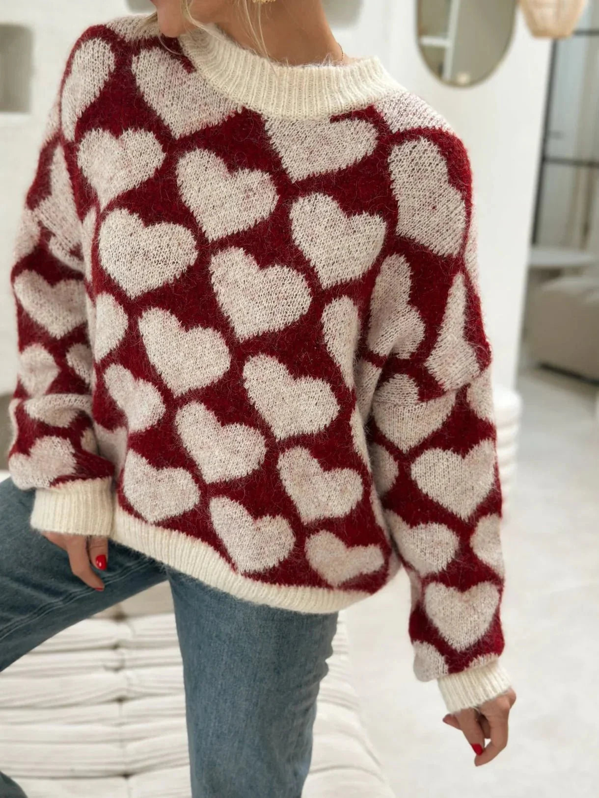 TANJA™ | DER KUSCHELIGE HERZPULLOVER