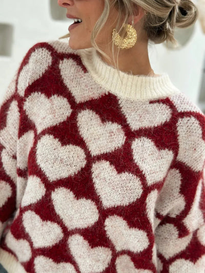 TANJA™ | DER KUSCHELIGE HERZPULLOVER