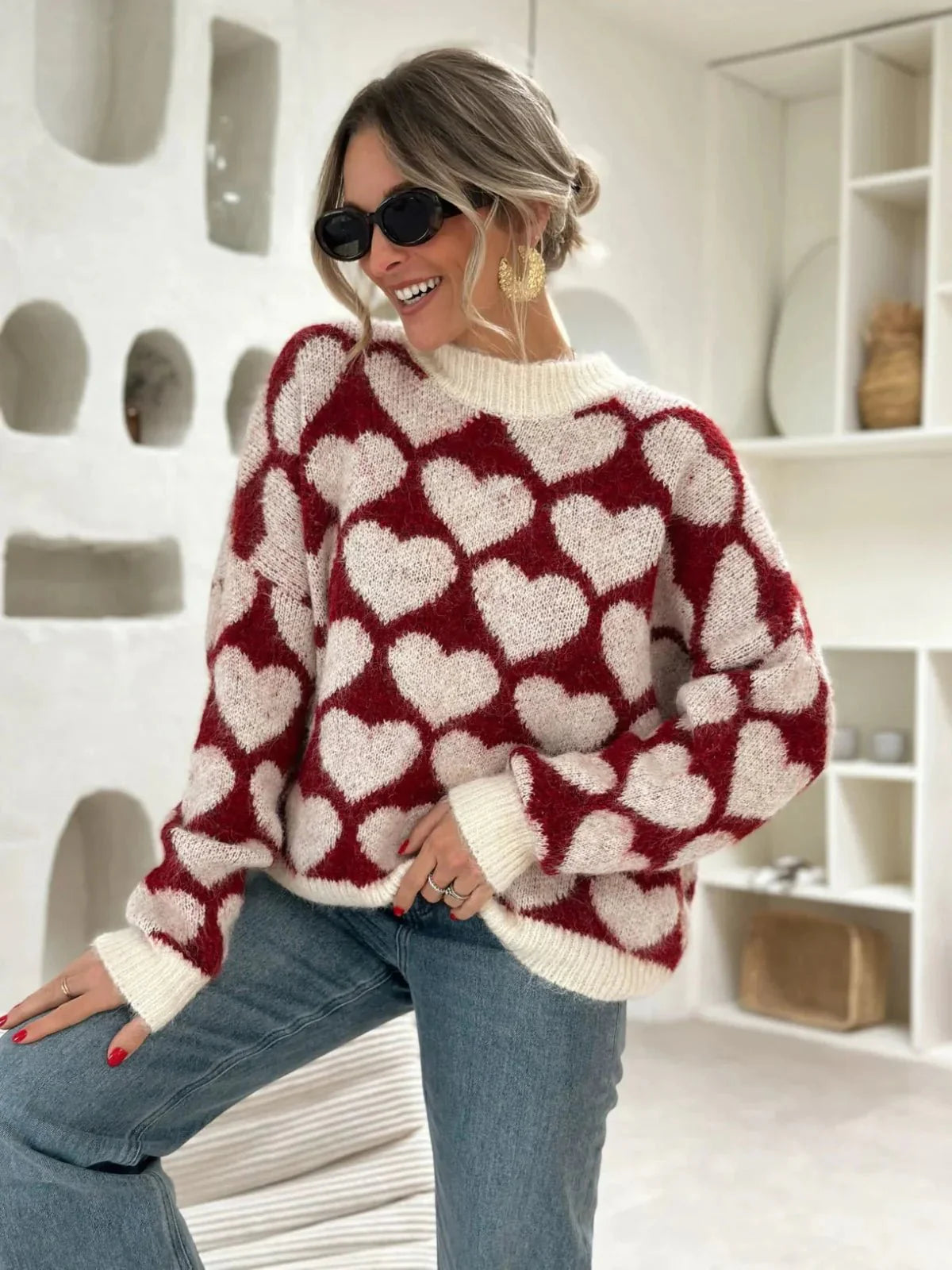 TANJA™ | DER KUSCHELIGE HERZPULLOVER